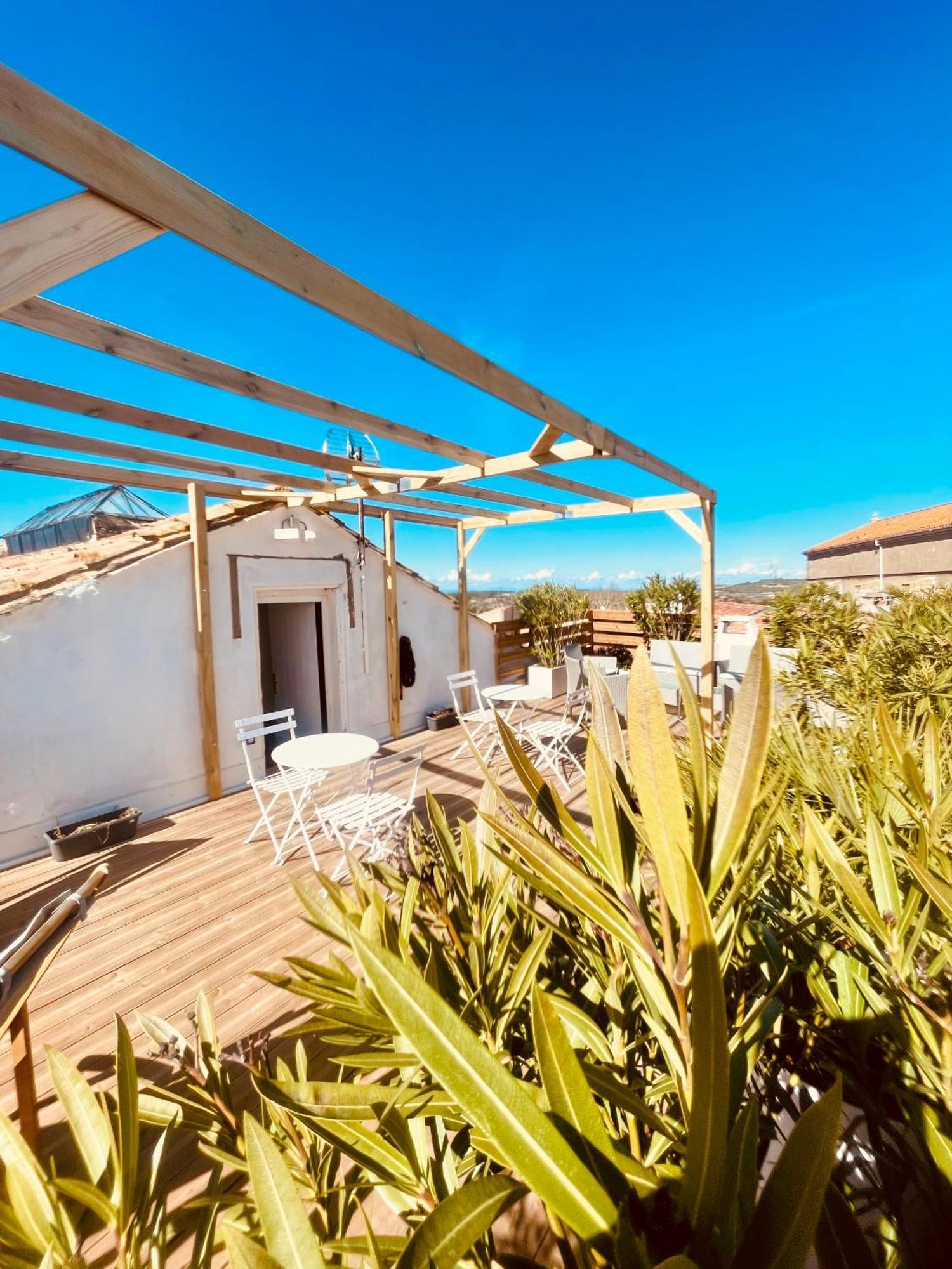 Bed and Breakfast Les 3 Anges De Sigean Exterior foto
