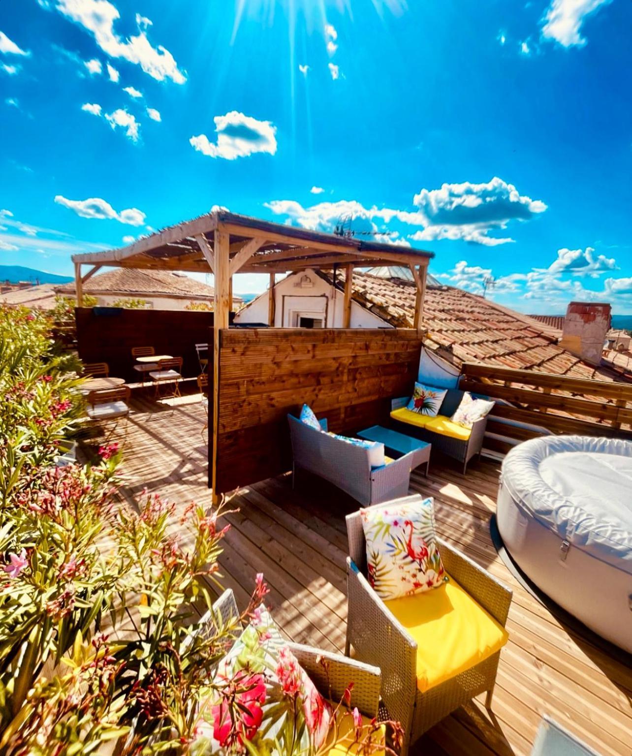 Bed and Breakfast Les 3 Anges De Sigean Exterior foto